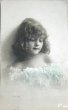 画像1: Postcard    アンティークポストカード　女の子　写真　 Grete Reinwald  ドイツ1908年 (1)