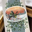 画像1: Postcard　ヤドリギと小鳥　アメリカ1908年 (1)