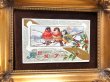 画像2: Postcard　小鳥とホーリー　雪景色　アメリカ1912年 (2)