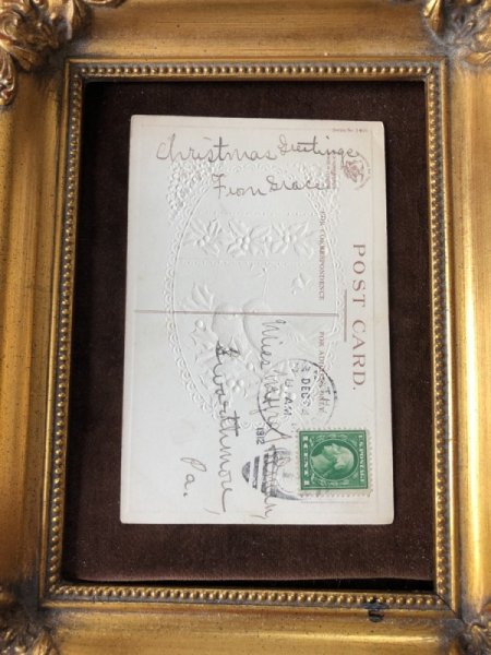 画像3: Postcard クリスマス 小鳥とホーリー (3)