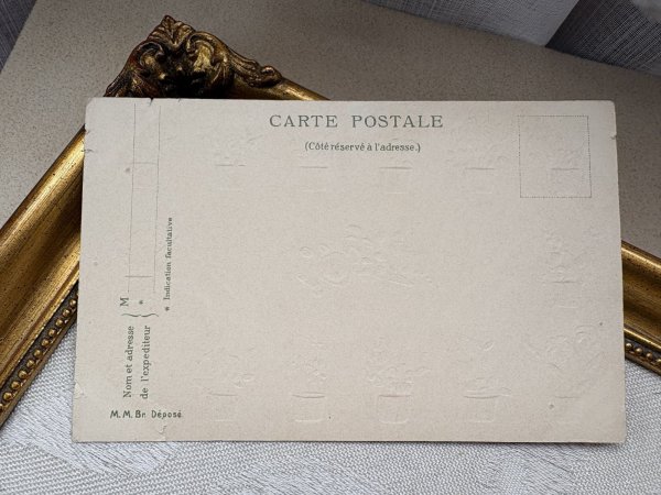 画像3: Postcard　アンティークポストカード　花言葉　フランス　（未使用） (3)