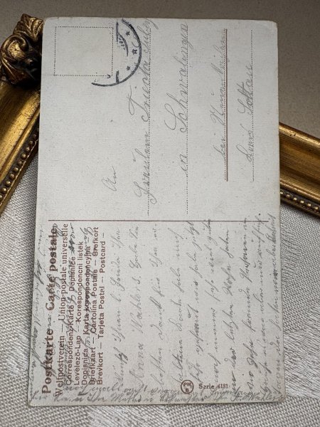 画像3: Postcard　アンティークポストカード　イースター　生まれたてのヒヨコ　ひよこ　 (3)