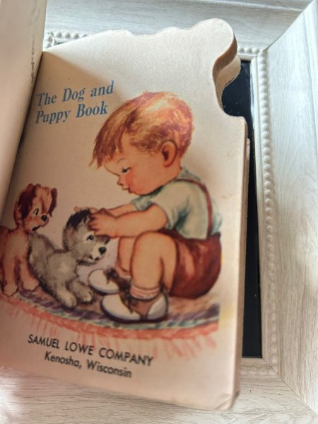画像3: VIntage Book 小さなミニ絵本 The Dog and Puppy Book 犬と子犬 アメリカ1940年代 (3)