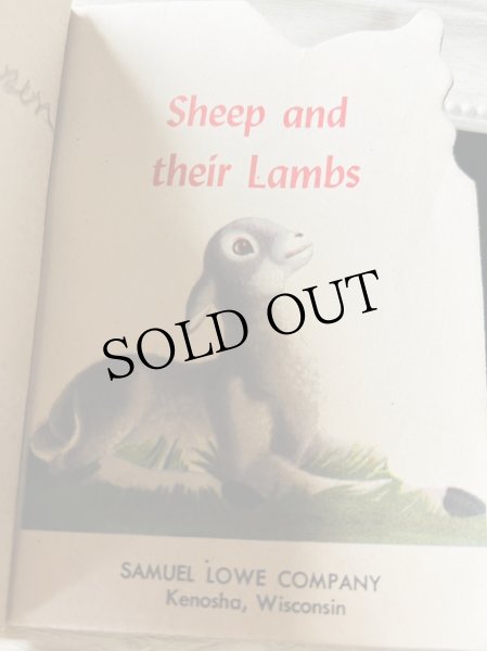 画像3: VIntage Book　小さなミニ絵本　SHEEP AND THEIR LAMBS　羊と子羊 (3)