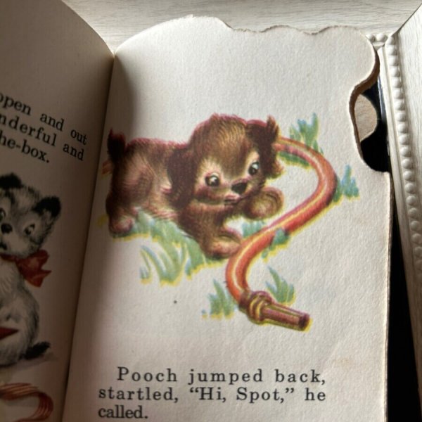 画像6: VIntage Book 小さなミニ絵本 The Dog and Puppy Book 犬と子犬 アメリカ1940年代 (6)