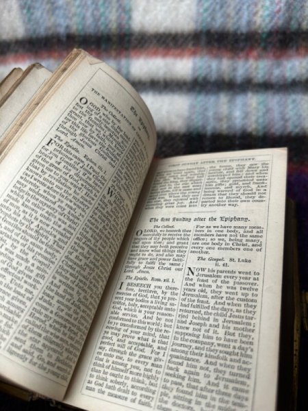画像14: VIntage Book　アンティーク　イギリス　祈祷書 The Book of Common Prayer　押し花入り 　オックスフォード大学 (14)