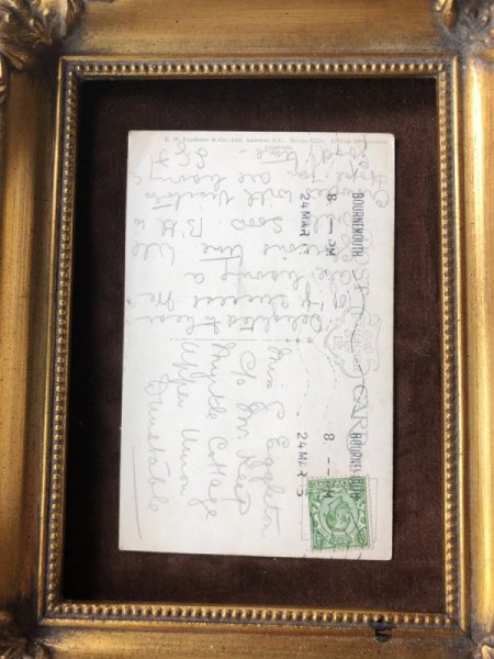 画像4: Postcard メイド服でお掃除をするタビー犬 Einco Tubby (4)