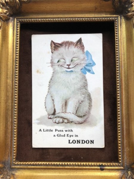 画像3: Postcard 白猫さん イギリス1912年 (3)
