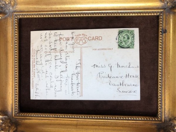 画像3: Postcard キングチャールズスパニエル犬 キャバリア 写真 イギリス1912年 (3)