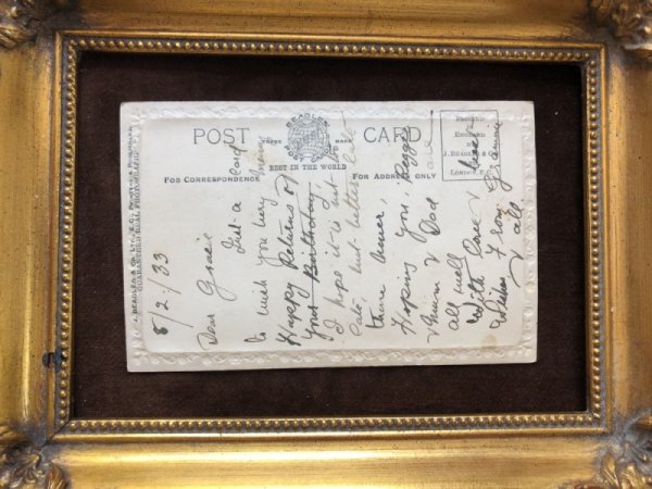 画像3: Postcard　子犬を干す女の子　イギリス1933年 (3)