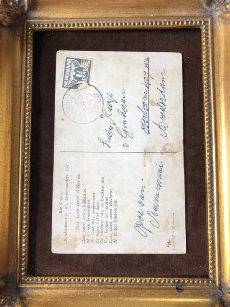 画像4: Postcard 服を着たカエルたち オランダ1942年 (4)