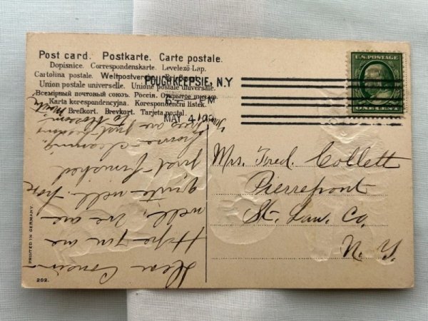 画像3: Postcard  　アンティークポストカード　ボールで遊ぶ猫たち　Helena Maguire　 (3)