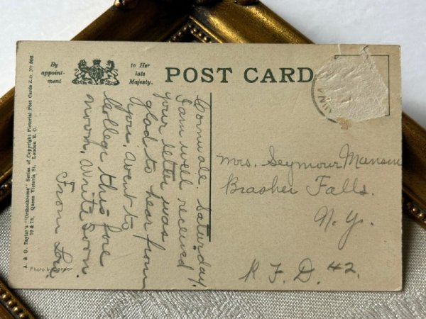 画像4: Postcard   アンティークポストカード 3匹の子猫 黒猫 (4)