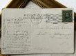 画像4: Postcard  　アンティークポストカード　ショールをかけてあげる猫　Helena Maguire　アメリカ1908年 (4)