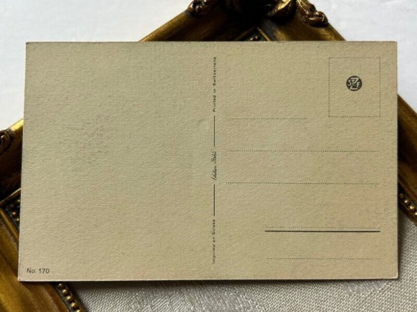 画像3: Postcard   アンティークポストカード 子猫 キジトラ スイス (未使用) (3)