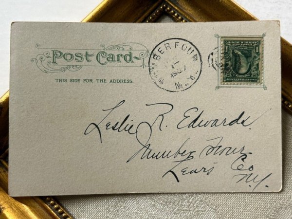 画像3: Postcard  　アンティークポストカード　猫の家族と煙草 (3)