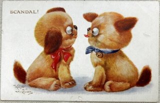 Snowdrop Postcards アンティークポストカード専門店 < Dog >