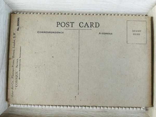 画像3: Postcard  　アンティークポストカード　クリスマス　犬と黒猫たち　（未使用） (3)