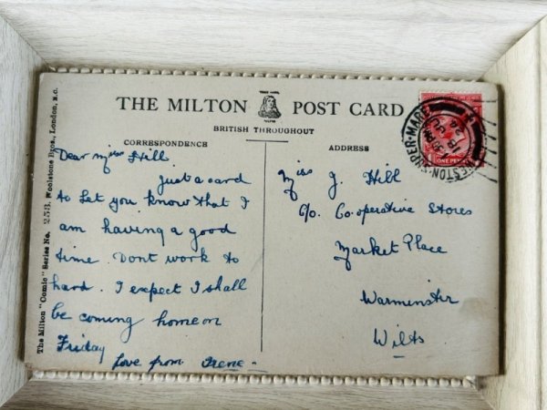 画像3: Postcard  　アンティークポストカード　黒猫たちの鼓笛隊　パレード (3)