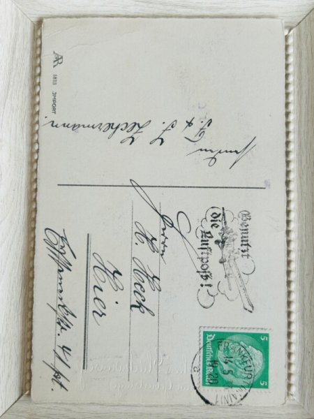 画像2: Postcard　アンティークポストカード　芸をするテリア犬　 (2)