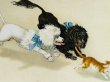 画像2: Postcard　アンティークポストカード　猫を追いかけるプードル犬　スタンダードプードル (2)