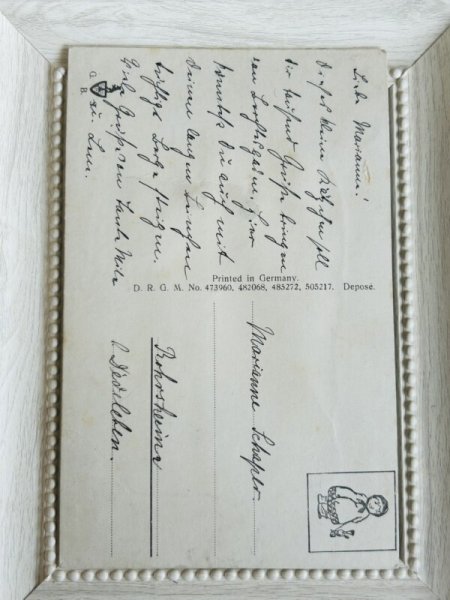 画像6: Postcard アンティークポストカード 緑色の瞳の猫 ガラス グラスアイ (6)