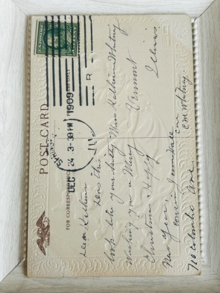 画像3: Postcard アンティークポストカード イギリス童謡 マザーグース 子猫ちゃん子猫ちゃん Pussy cat, pussy cat (3)