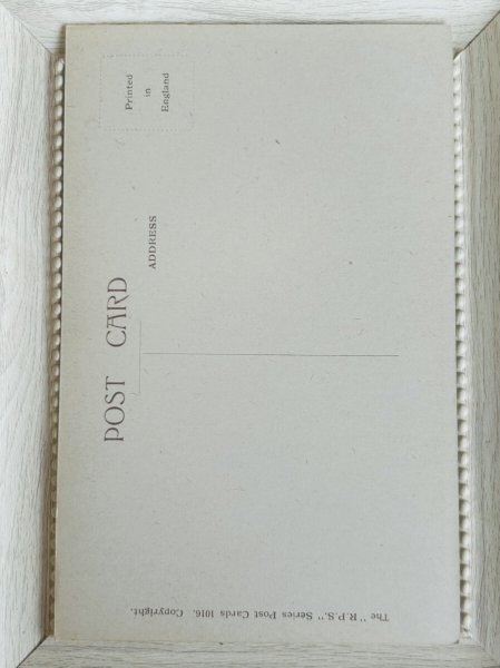 画像2: Postcard　アンティークポストカード　Bonzo 花瓶とボンゾ犬　（未使用） (2)