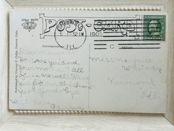 画像3: Postcard　アンティークポストカード　犬と猫 (3)