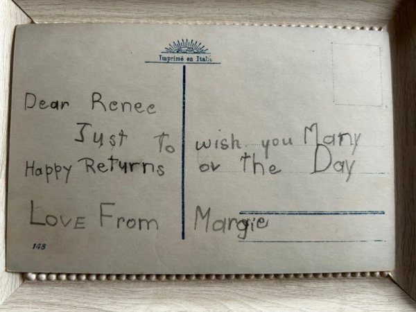 画像2: Postcard　アンティークポストカード　子猫の乗馬　写真　 (2)