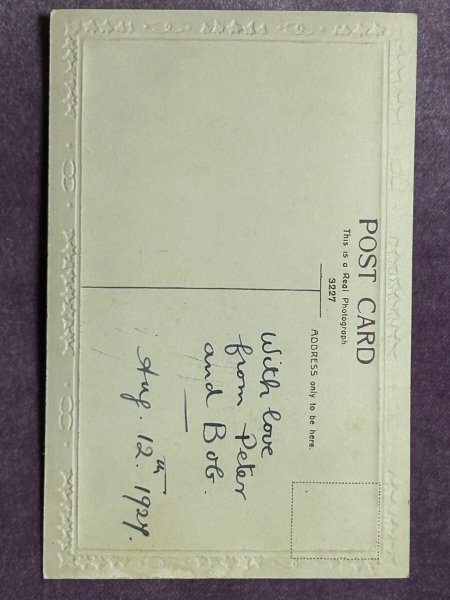 画像3: Postcard アンティークポストカード 猫の親子 写真 (3)