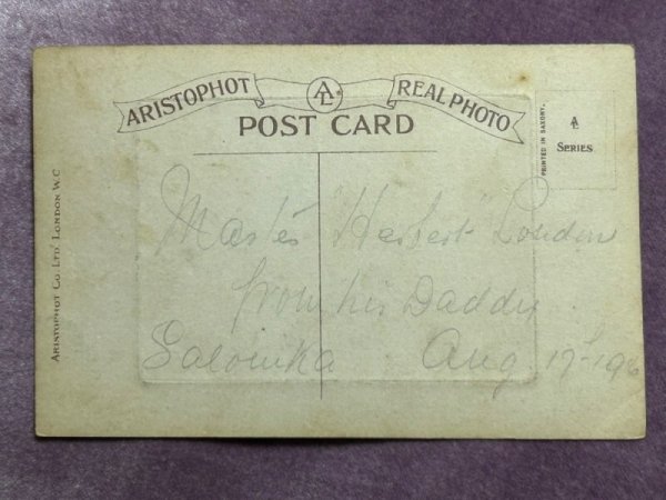 画像2: Postcard　アンティークポストカード　2匹の子猫　写真　イギリス (2)