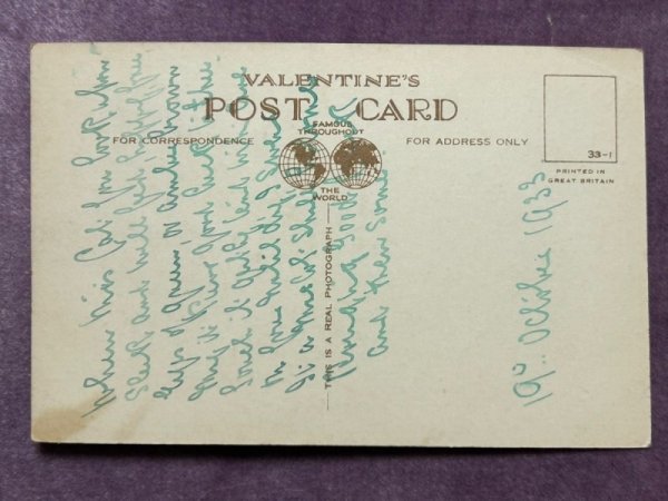 画像2: Postcard アンティークポストカード Good Luck !  幸運を呼び込む黒猫 イギリス 写真 (2)