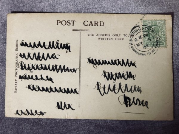 画像3: Postcard　アンティークポストカード　窓辺の猫 (3)