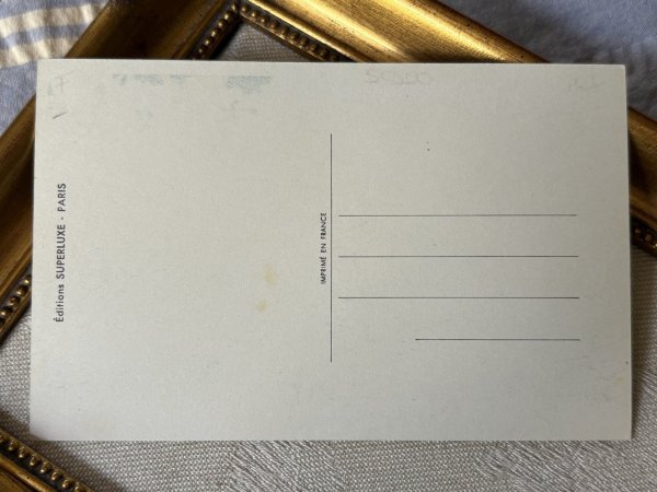 画像3: Postcard　アンティークポストカード　お鍋にネズミを入れる猫　怒る犬　ピクニック　フランス　Luce Andre （未使用） (3)