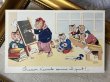 画像2: Postcard　アンティークポストカード　猫の学校　いたずら　フランス　Luce Andre （未使用） (2)