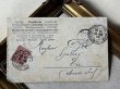 画像3: Postcard　アンティークポストカード　ダックスフンド犬の家族とウサギのプルトイ　フランス1904年 (3)
