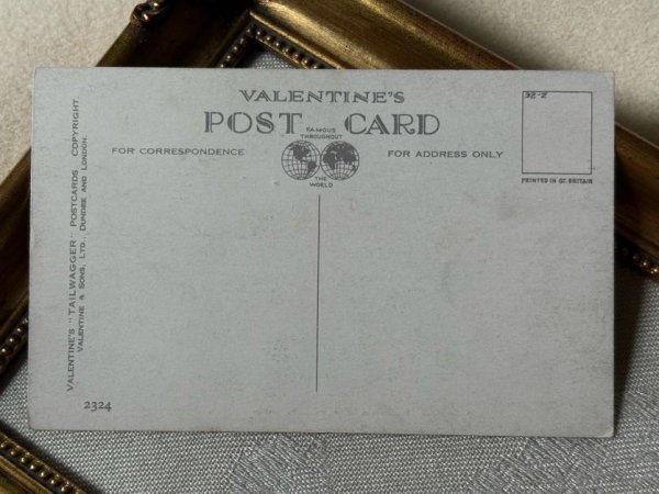 画像3: Postcard　アンティークポストカード　暖炉の前の犬たち　スコティッシュテリア　イギリス　（未使用） (3)