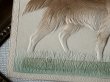 画像4: Postcard　アンティークポストカード　お花かごを運ぶ犬　ゴールデンレトリバー　アイリッシュセッター　（未使用） (4)