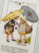 画像2: Postcard  アンティークポストカード　女の子たちの内緒話　傘　The Sunshade Series  Margaret Tarrant　 (2)