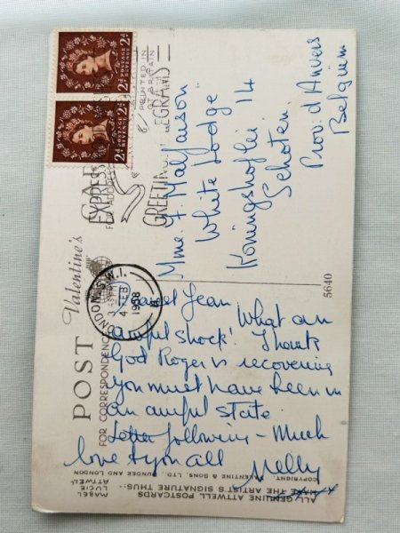 画像2: Postcard 　アンティークポストカード　数を数える女の子　5640　Mabel Lucie Attwell (2)