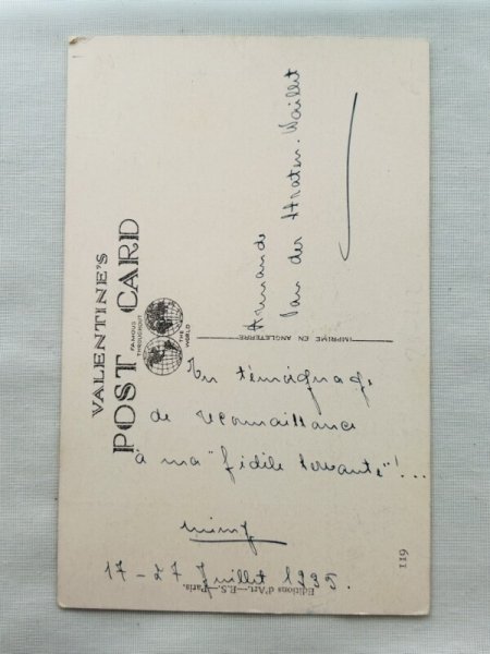 画像2: Postcard 　アンティークポストカード　笑う仲良しの女の子　119　Mabel Lucie Attwell　 (2)