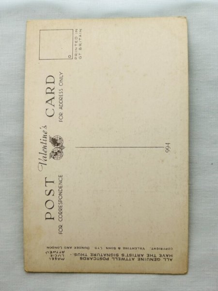 画像2: Postcard 　アンティークポストカード　ヤンチャな男の子と子犬　994　Mabel Lucie Attwell　（未使用） (2)