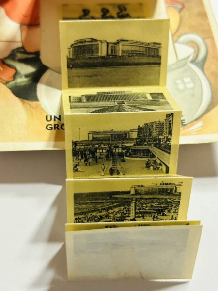 画像2: Postcard アンティークポストカード  金貨を生み出す子供 トイレ 仕掛け (2)