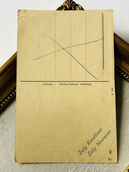 画像4: Postcard アンティークポストカード  クリスマスの天使 (4)