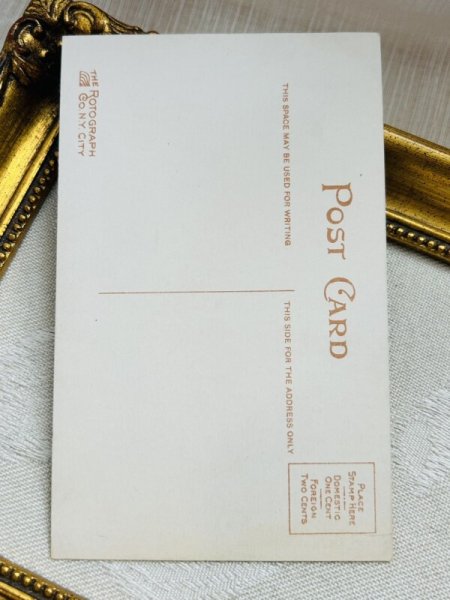 画像3: Postcard アンティークポストカード シルクハットのクマさん 熊  Rose Clark (未使用) (3)
