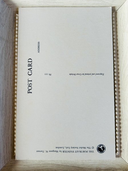 画像2: Postcard  ポストカード　妖精の肖像画家　森の動物　うさぎ　リス　ハリネズミ　The Portrait Painter by Margaret Tarrant　（未使用） (2)