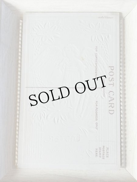 画像3: Postcard  アンティークポストカード　イースター　バイオリンと天使　Ellen Clapsaddle　（未使用） (3)