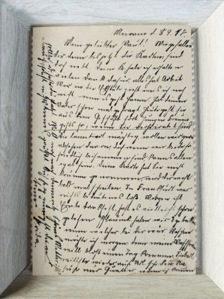 画像3: Postcard　アンティークポストカード　おやすみのキス　猫　Pauli Ebner　 (3)