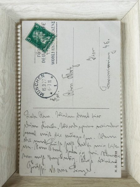 画像3: Postcard アンティークポストカード おやすみのキス 猫 Pauli Ebner  (3)